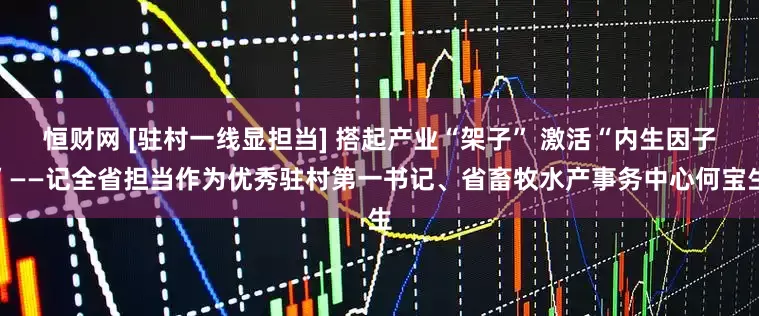 恒财网 [驻村一线显担当] 搭起产业“架子” 激活“内生因子”——记全省担当作为优秀驻村第一书记、省畜牧水产事务中心何宝生