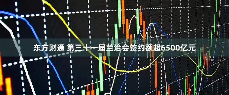 东方财通 第三十一届兰洽会签约额超6500亿元