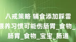 八戒策略 辅食添加踩雷区：这些喂养习惯可能伤肠胃_食物_宝宝_肠道